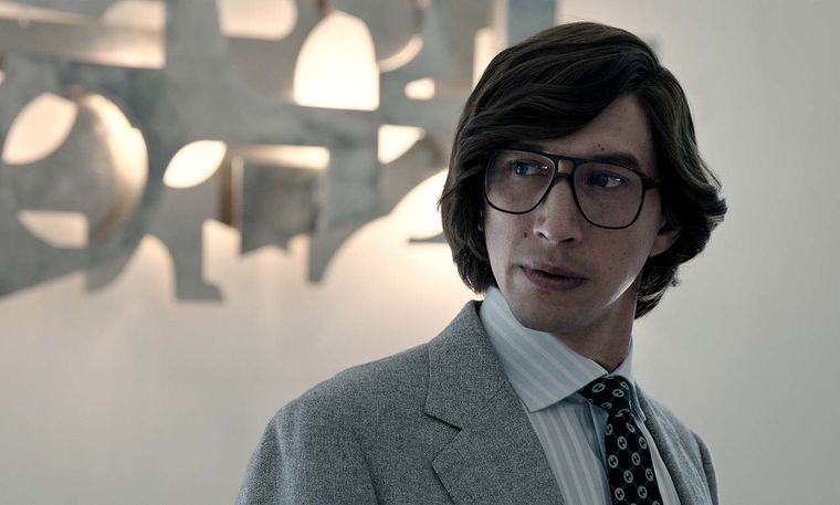 Adam Driver en House of Gucci.