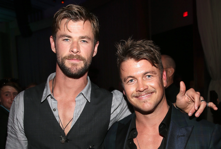 Chris Hemsworth compartió escena con su hermano Luke en Thor: Ragnarok.