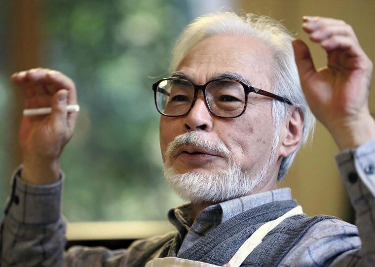 Hayao Miyazaki, uno de los responsables de Ghibli