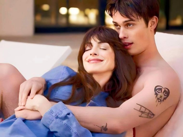 Prime Video anuncia la fecha de estreno de lo nuevo de Anne Hathaway y Nicholas Galitzine