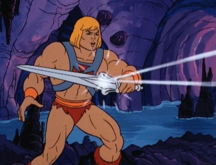 He-Man en la serie animada original de los 80