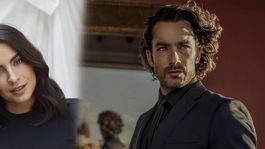 Aaron Díaz y Ana Brenda Contreras