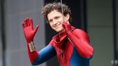 Tom Holland durante el rodaje de Spider-Man: Brand New Day. Tom Holland durante el rodaje de Spider-Man: Brand New Day.