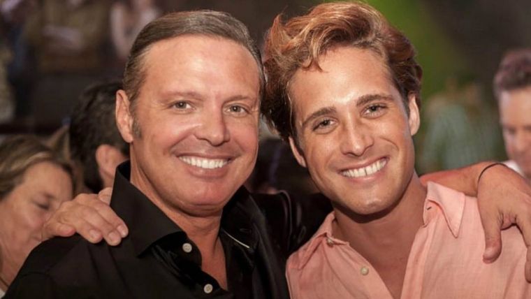 Luis Miguel y Diego Boneta, el actor que protagoniza la serie del cantante