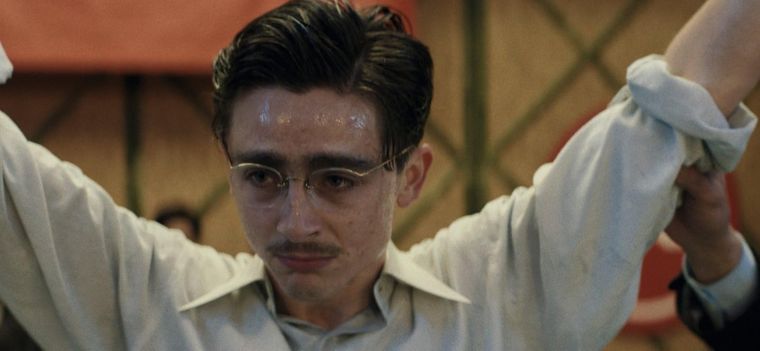 Timothée Chalamet en la aclamada Marty Supreme.