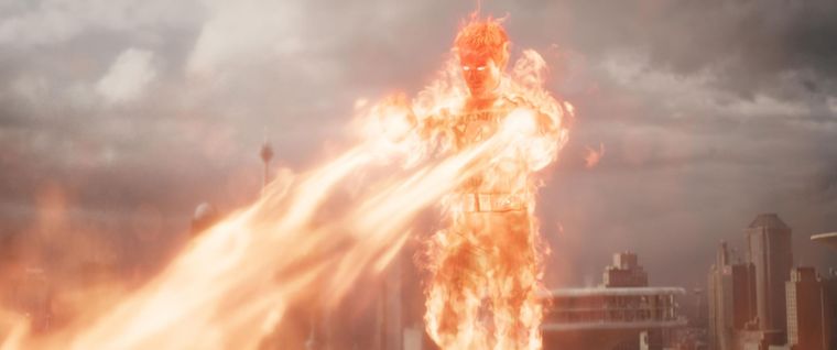 Johnny Storm, la Antorcha Humana, en Los Cuatro Fantásticos: Primeros Pasos. Johnny Storm, la Antorcha Humana, en Los Cuatro Fantásticos: Primeros Pasos.