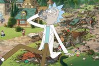 El abuelo Rick haciendo de las suyas en la noventa temporada de Rick y Morty.
