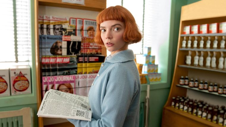 Anya Taylor-Joy protagoniza Gambito de dama. Anya Taylor-Joy protagoniza Gambito de dama.