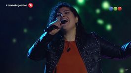 La participante se jugó con un éxito de Cranberries y enloqueció a todos.