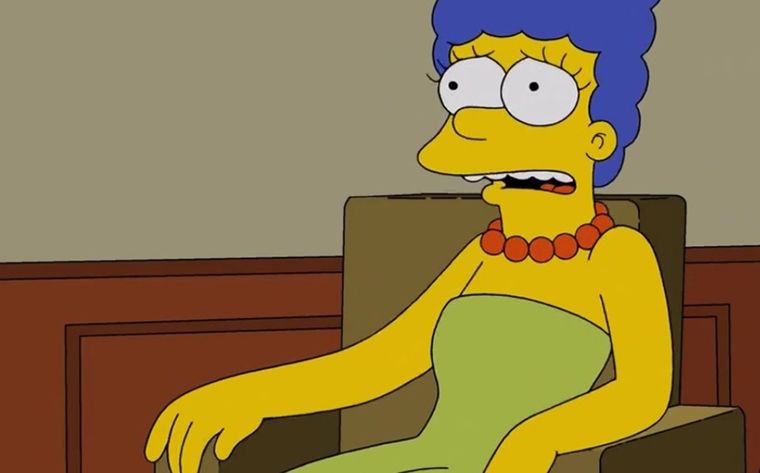 Hasta Marge quedó sorprendida por el secreto.