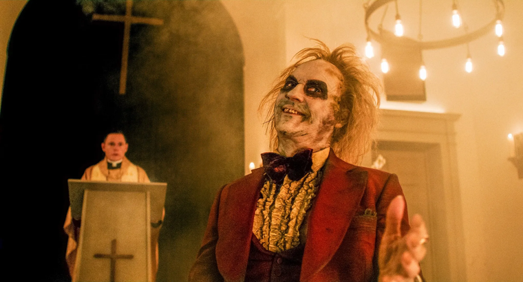 Michael Keaton le vuelve a dar vida a Beetlejuice en la secuela.