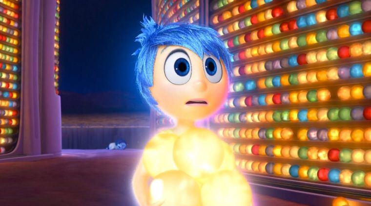 La película de Intensamente se lanzó en 2015.
