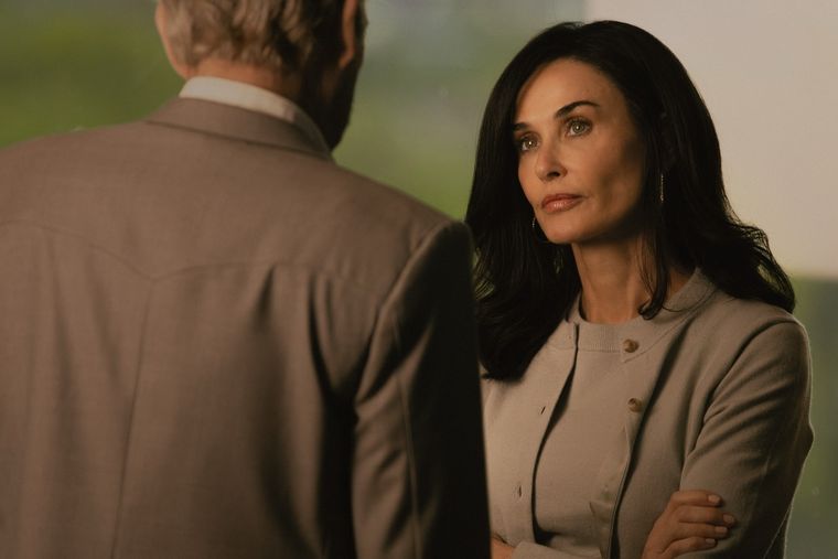 Demi Moore es una de las estrellas de la nueva serie del creador de Yellowstone