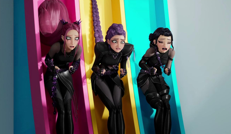 Las guerreras k-pop arrasa en Netflix