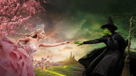 La dupla de actrices se pone en la piel de Elphaba y Glinda en la versión cinematográfica del exitoso musical de Broadway
