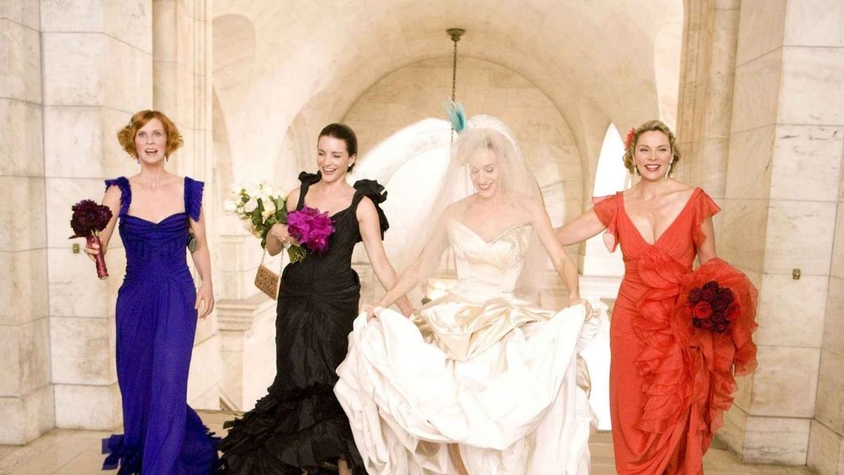 En fotos: repasamos todos los detalles y curiosidades de la boda de Carrie  Bradshaw, image size:1200x675