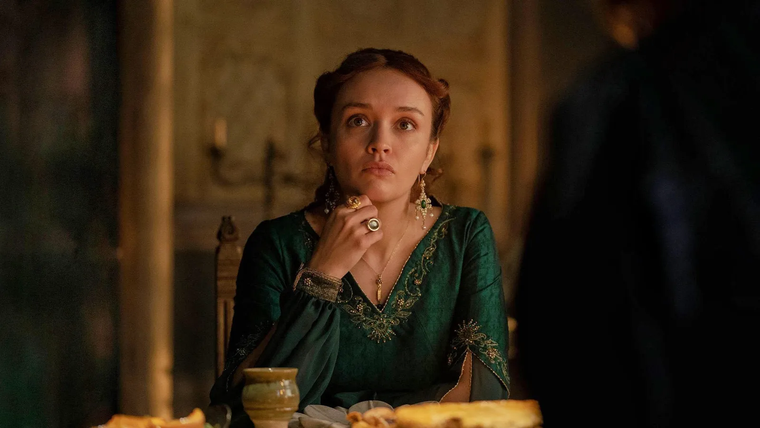 La actriz británica se pone en la piel de Alicent Hightower