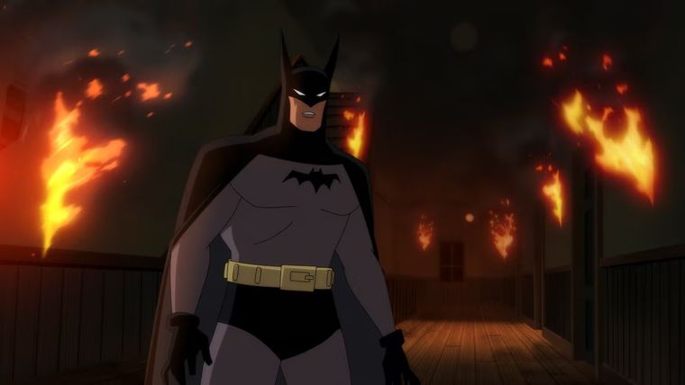Esta imagen pertenece a la reciente serie animada Batman: Caped Crusader. Esta imagen pertenece a la reciente serie animada Batman: Caped Crusader.