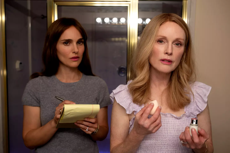 Julianne Moore y Natalie Portman protagonizan May December