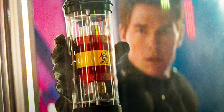 Ethan Hunt recuperó la Pata de conejo en Misión Imposible 3. Ethan Hunt recuperó la Pata de conejo en Misión Imposible 3. 