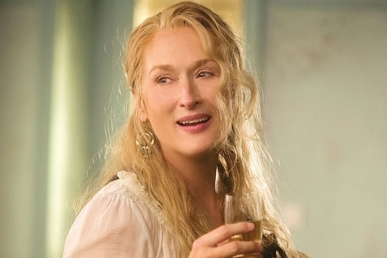 Meryl Streep participó de la primera entrega de Mamma Mia
