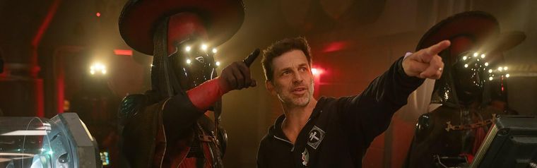 Zack Snyder en el rodaje de uno de sus últimos trabajos, Rebel Moon.