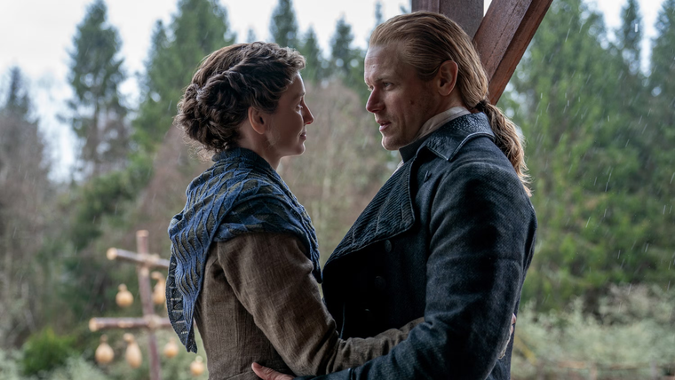 Caitriona Balfe y Sam Heughan se despiden de Outlander&nbsp;