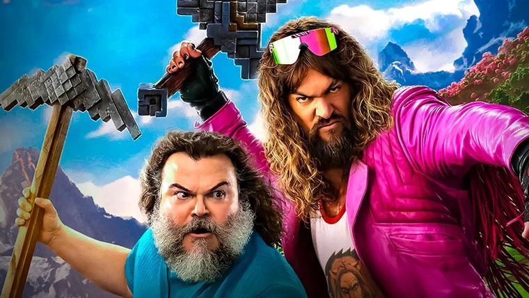 Jack Black y Jason Momoa protagonizan la película de Minecraft