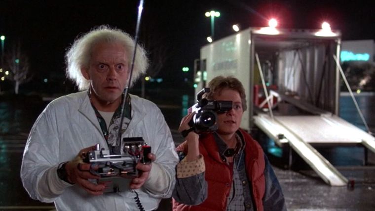 El Doc Brown recordó el momento más decisivo de Volver al Futuro.